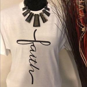 - Black Glitter Vinyl T-shirt.  Temp Price Drop Get one today